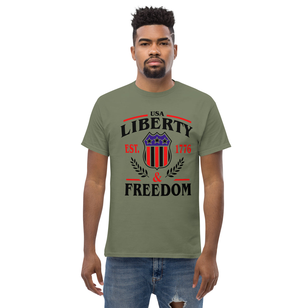 Liberty & Freedom Men's classic tee