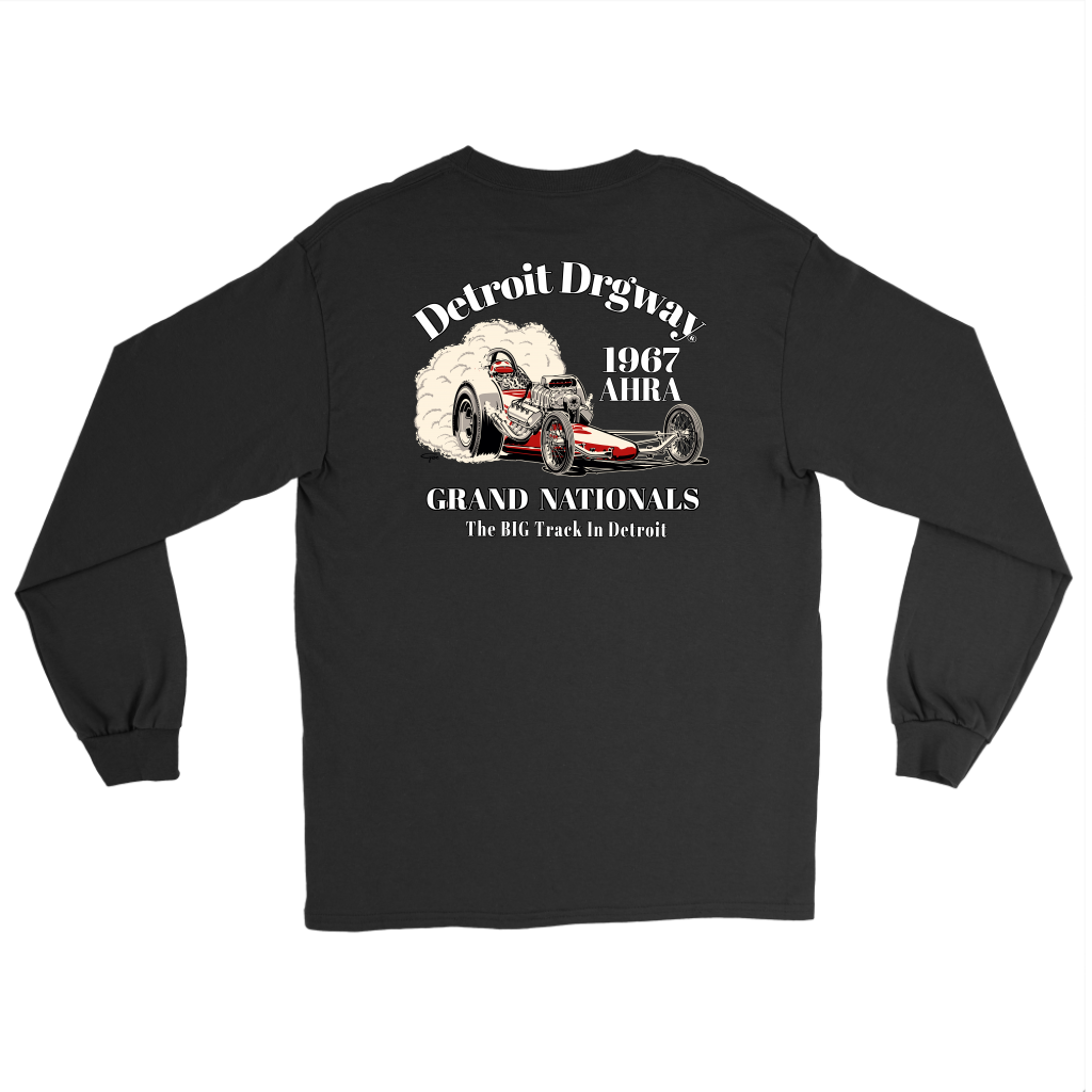 Detroit Dragway® 1967 Grand Nationals Long Sleeve T-Shirt