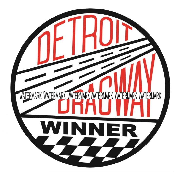 Detroit Dragway Winner Decal/Sticker