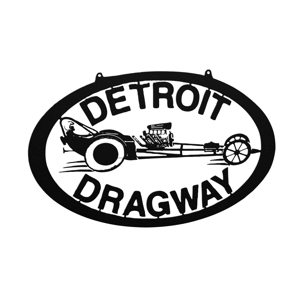 Detroit_Dragway_Metal_Dragster_Sign_Black_Transparent_Mockup.png