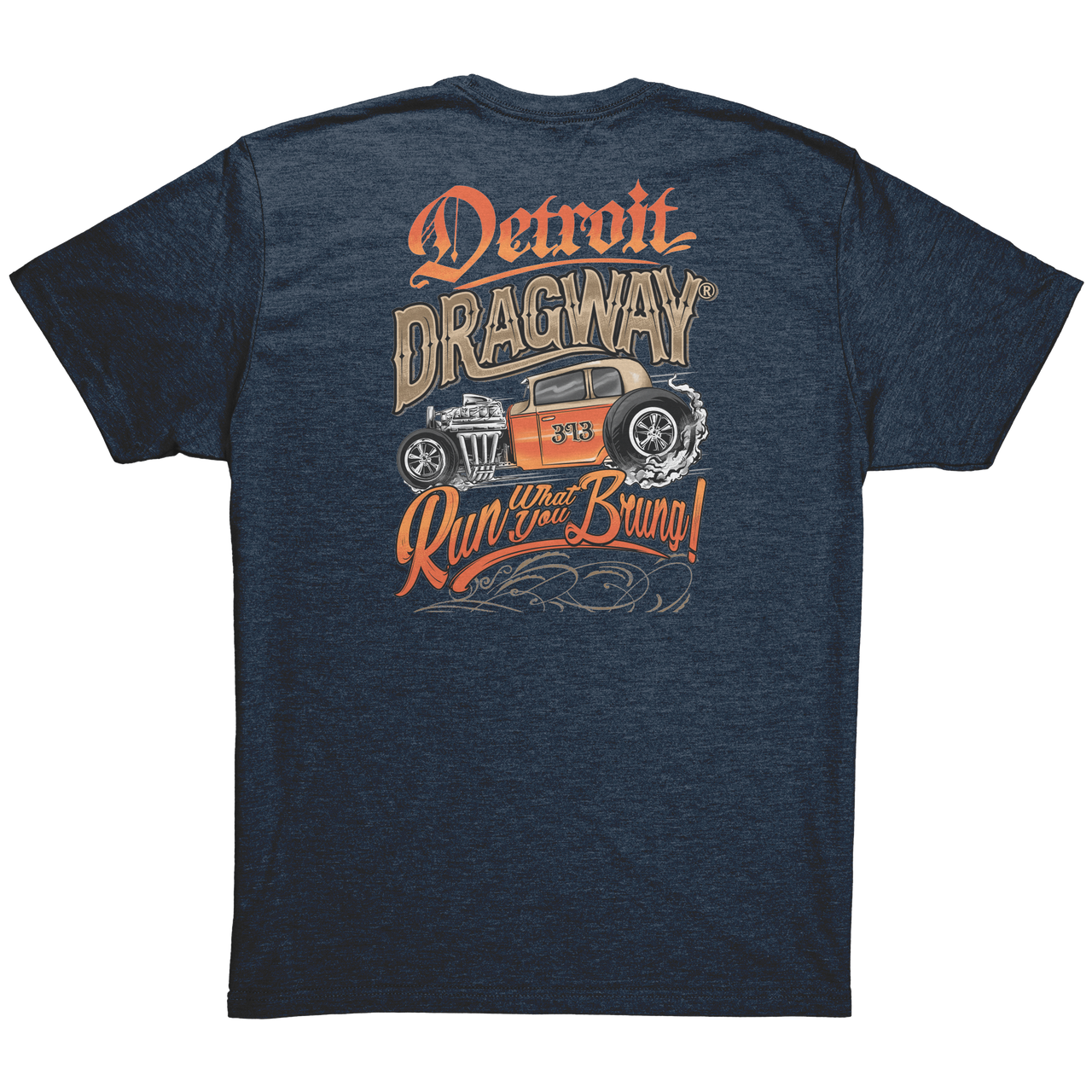 Detroit_Dragway_Run_What_You_Brung_Ban_Vintage_Navy_Back_Mockup.png