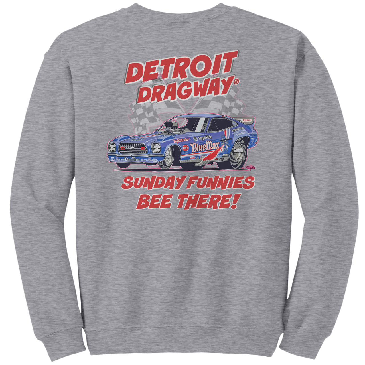 *Detroit Dragway® Sunday Funnies Max Sweatshirt