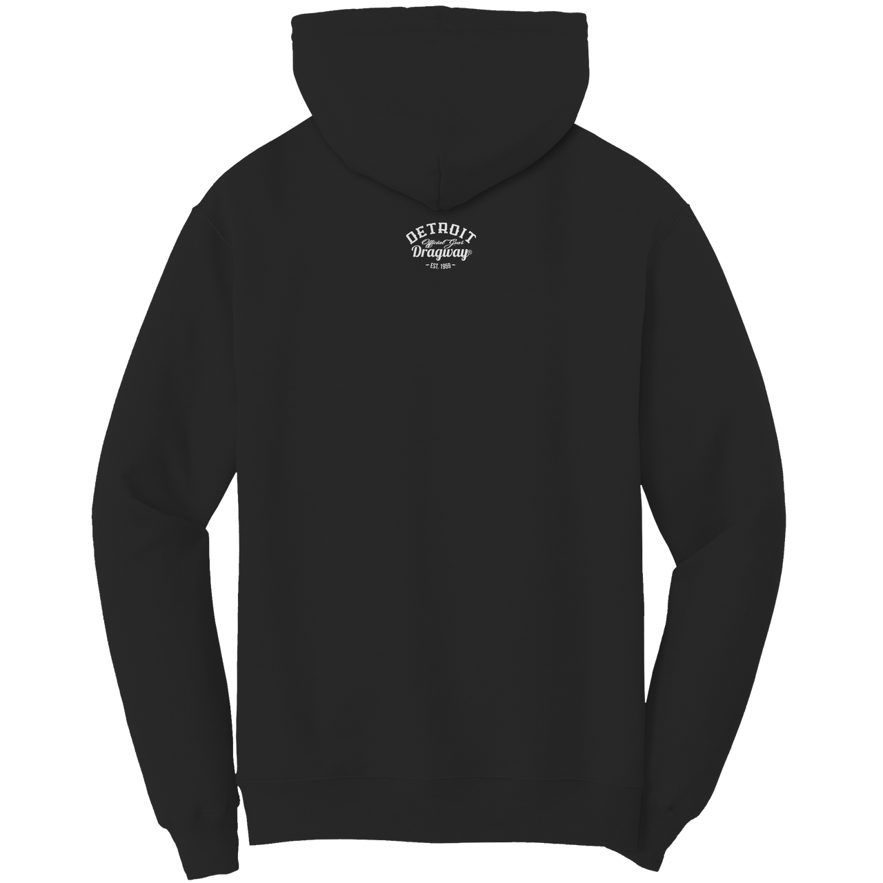 Detroit_Dragway_Sunday_Sunday_Hoodie_Black_Back_Mockup.png