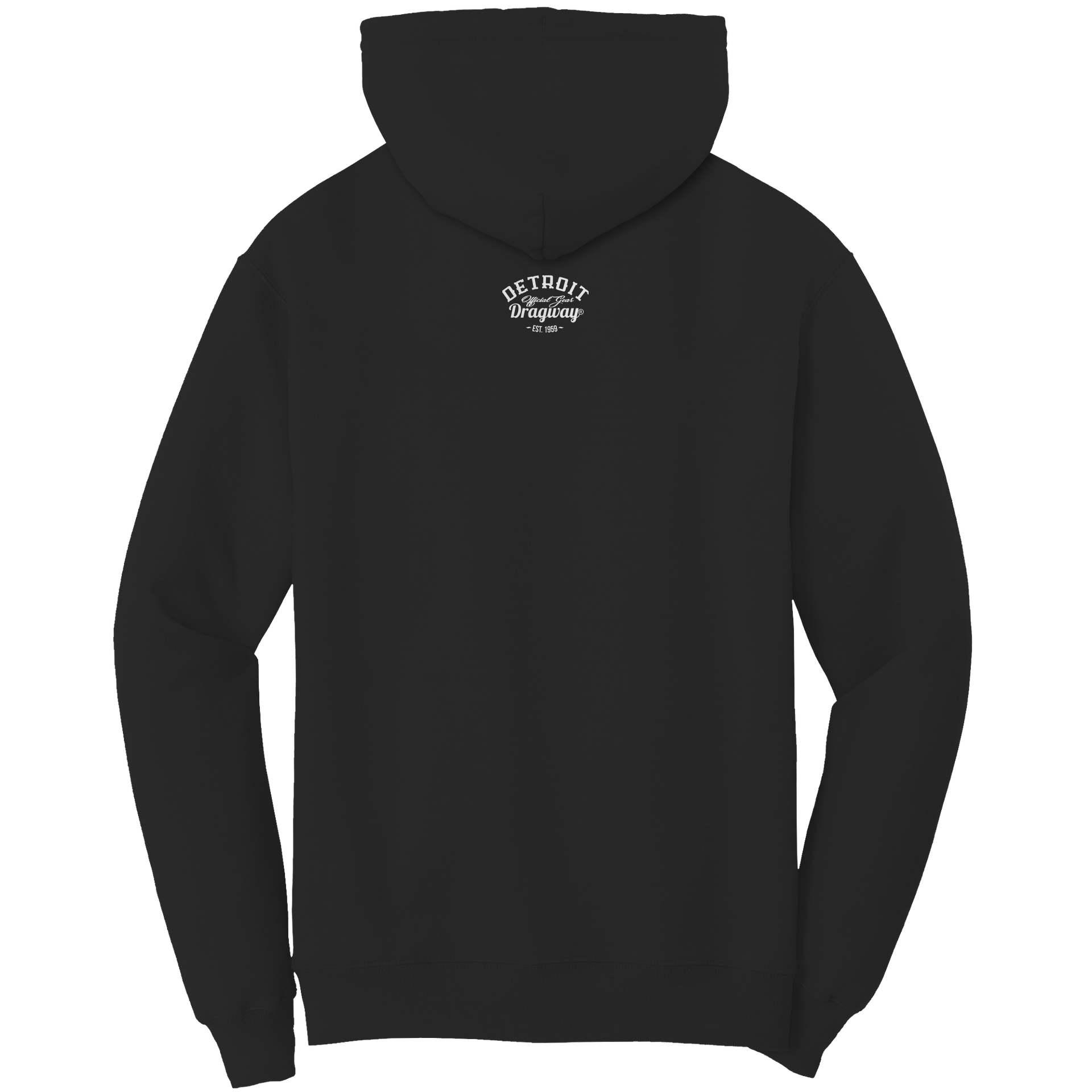 Detroit_Dragway_Sunday_Sunday_Hoodie_Black_Back_Mockup.png