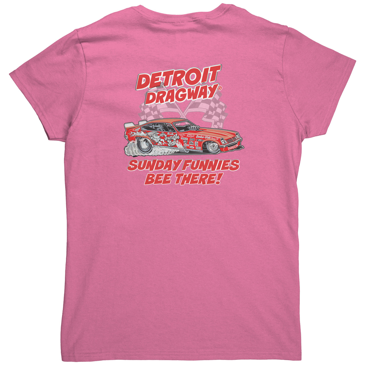 Detroit Dragway® Women's Sunday Funnies Shirt #2