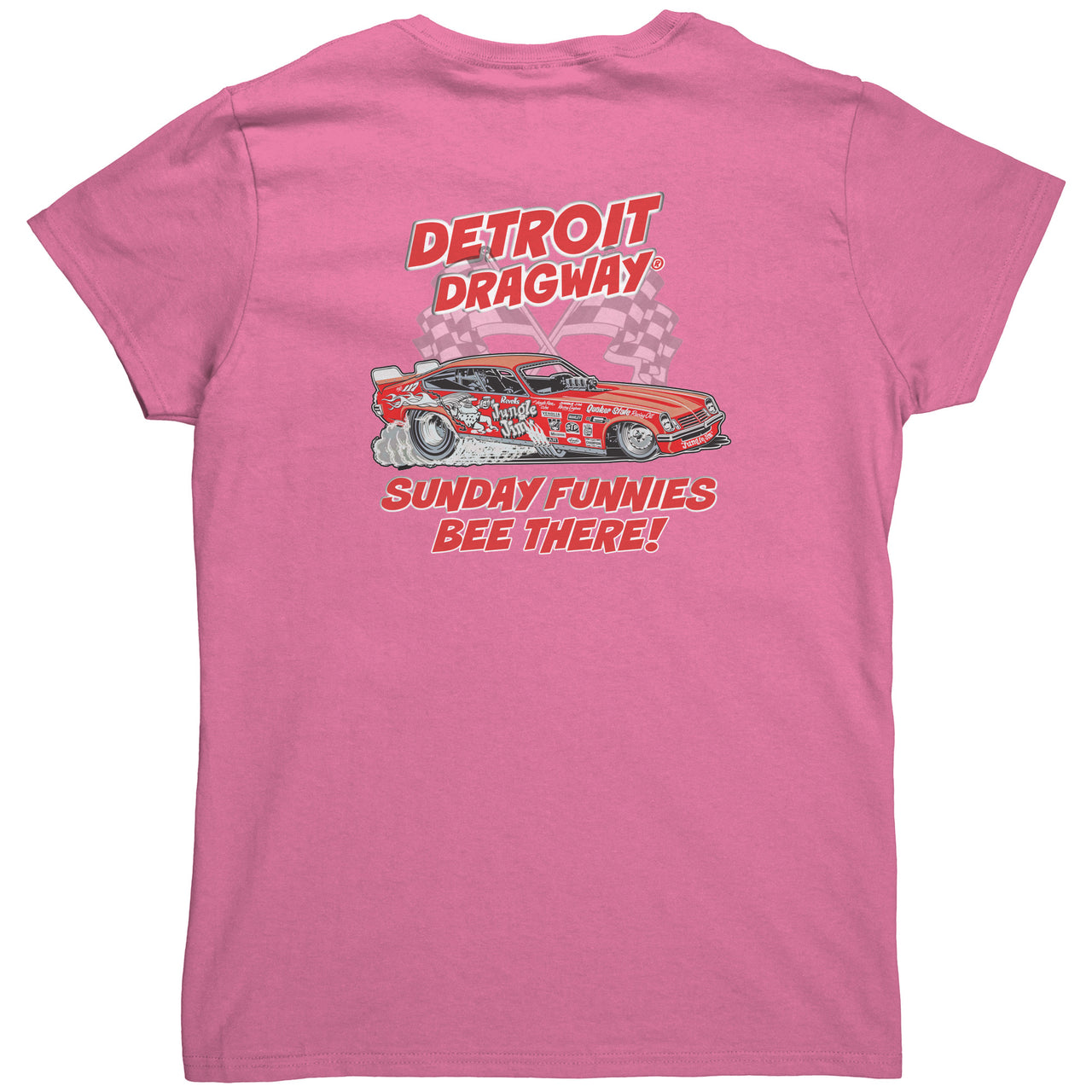 Detroit Dragway® Women's Sunday Funnies Shirt #2