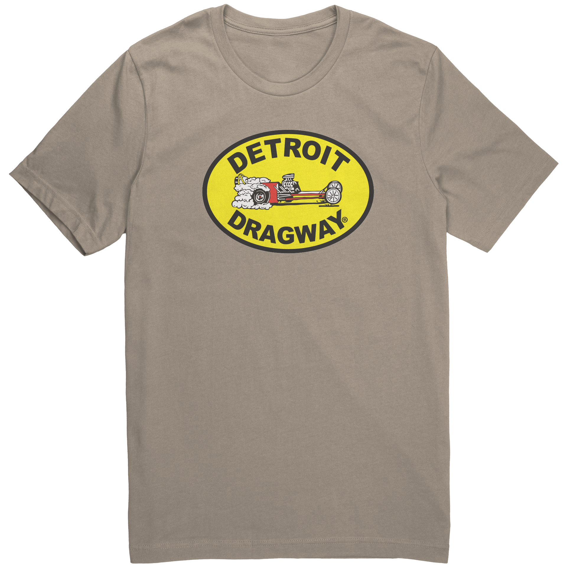 Detroit_Dragway_Yellow_Logo_Red_Dragst_Tan_Mockup.png
