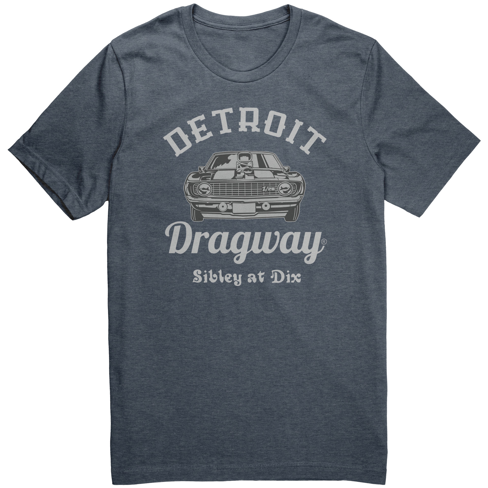 _Detroit_Dragway_Z_With_Blower_Short__Heather_Navy_Front_Mockup.png