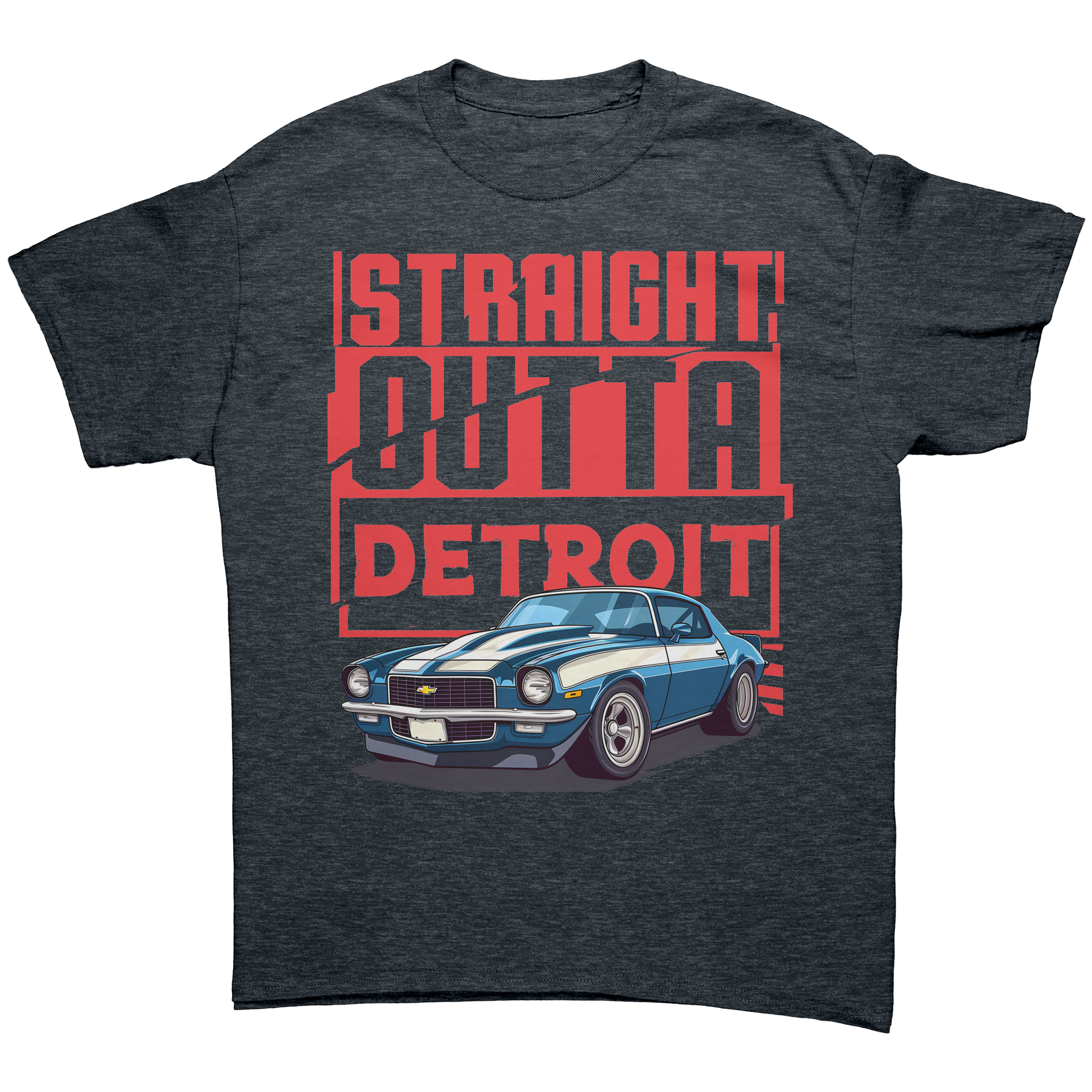 Straight_Outta_Detroit_Blue_Camaro_Tee_S_Dark_Heather_Mockup.png