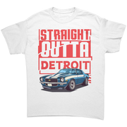 Straight_Outta_Detroit_Blue_Camaro_Tee_S_White_Front_Mockup.png