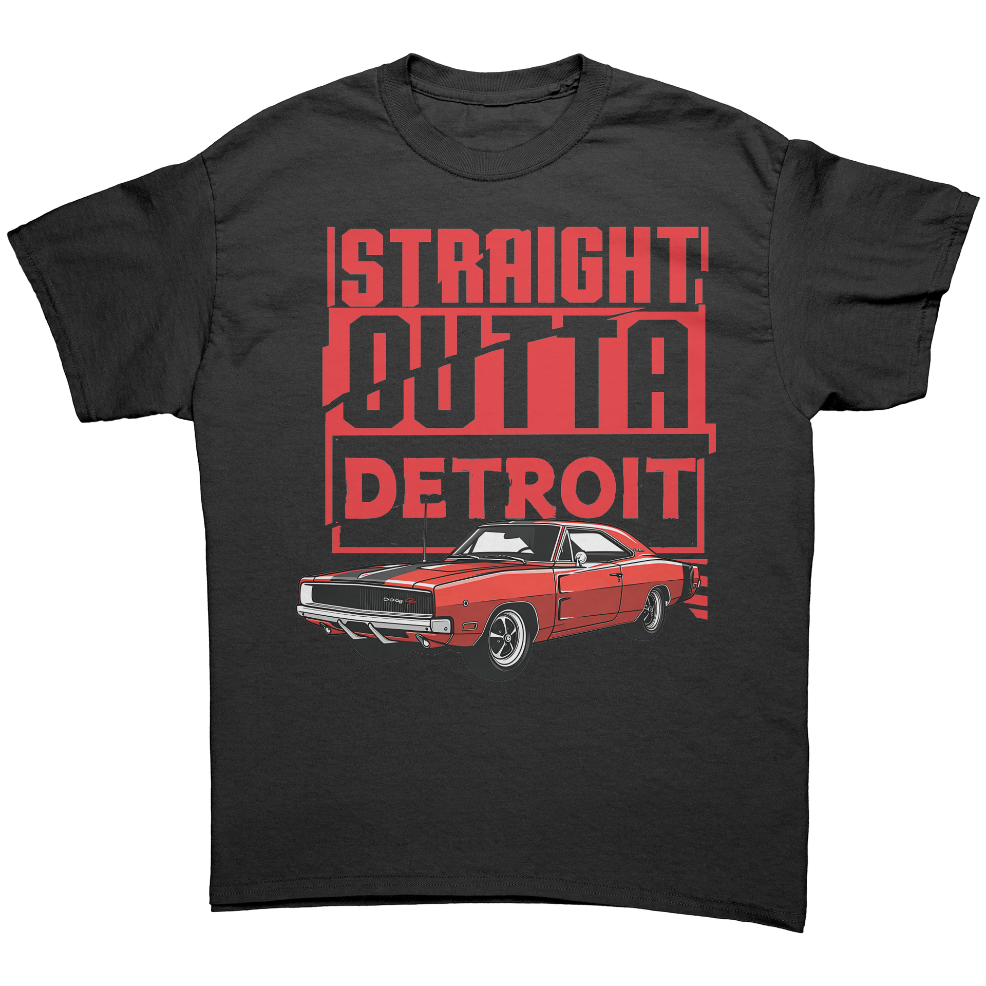 Straight_Outta_Detroit_Red_Charger_Tee_S_Black_Front_Mockup.png