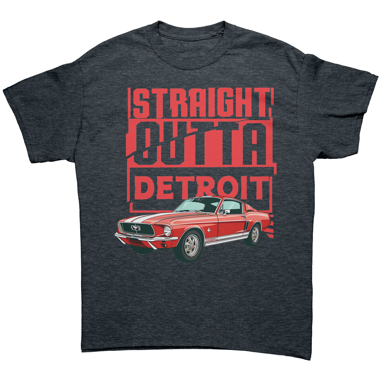 Straight_Outta_Detroit_Red_Mustang_Tee_S_Dark_Heather_Mockup.png