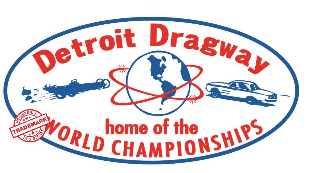 Detroit Dragway® Home Of The World Championships  Decal/Sticker