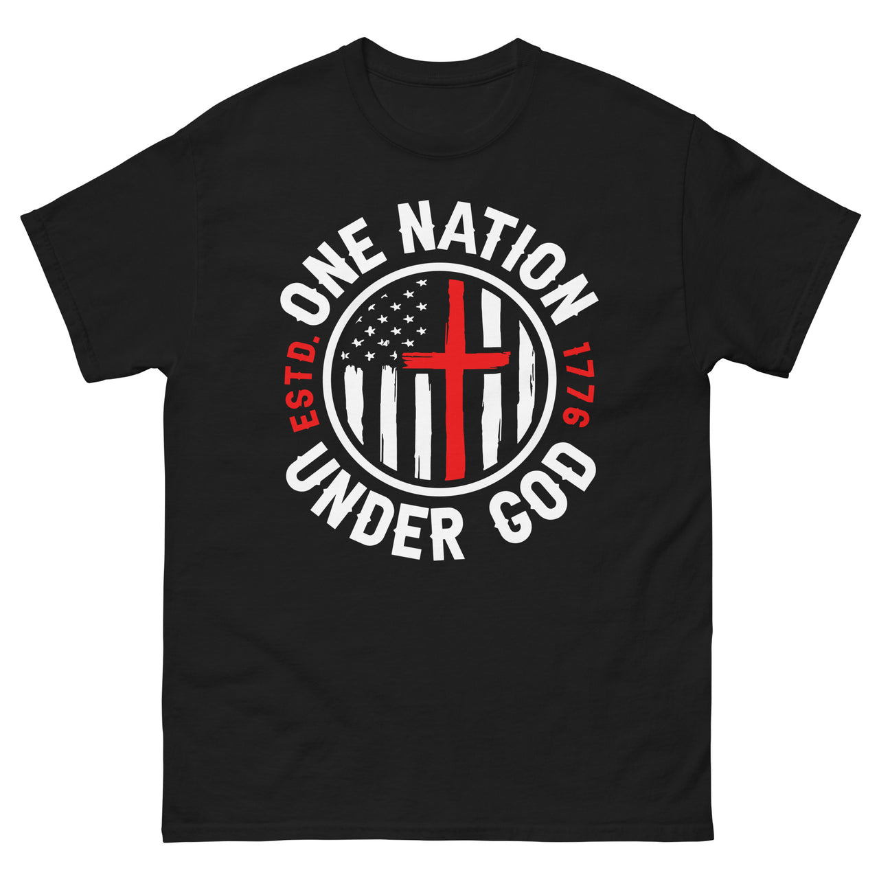 One Nation Under God Men's classic tee