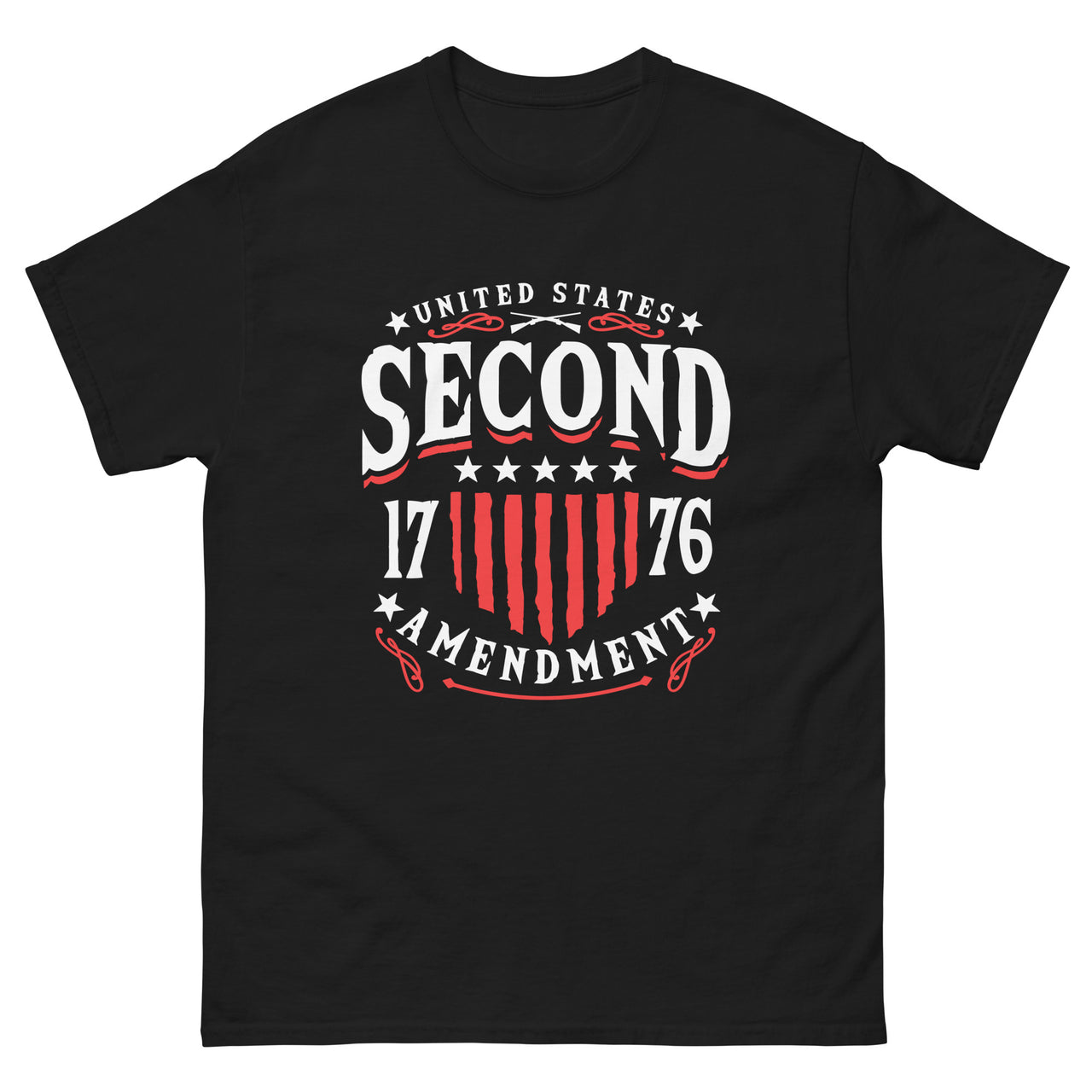 United States Second Amendment 1776 Men's classic tee Image On Front Men's classic tee