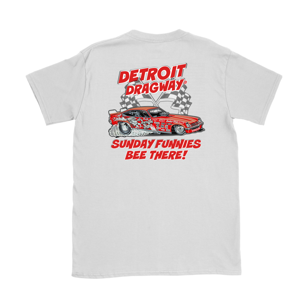 Detroit Dragway® Women's Sunday Funnies Shirt #2