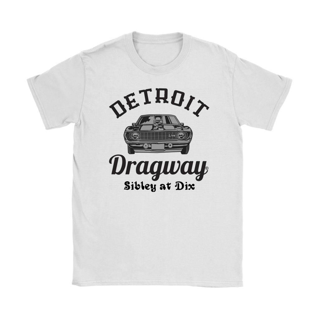 Detroit Dragway® Women's T-Shirt #3 Image On Front