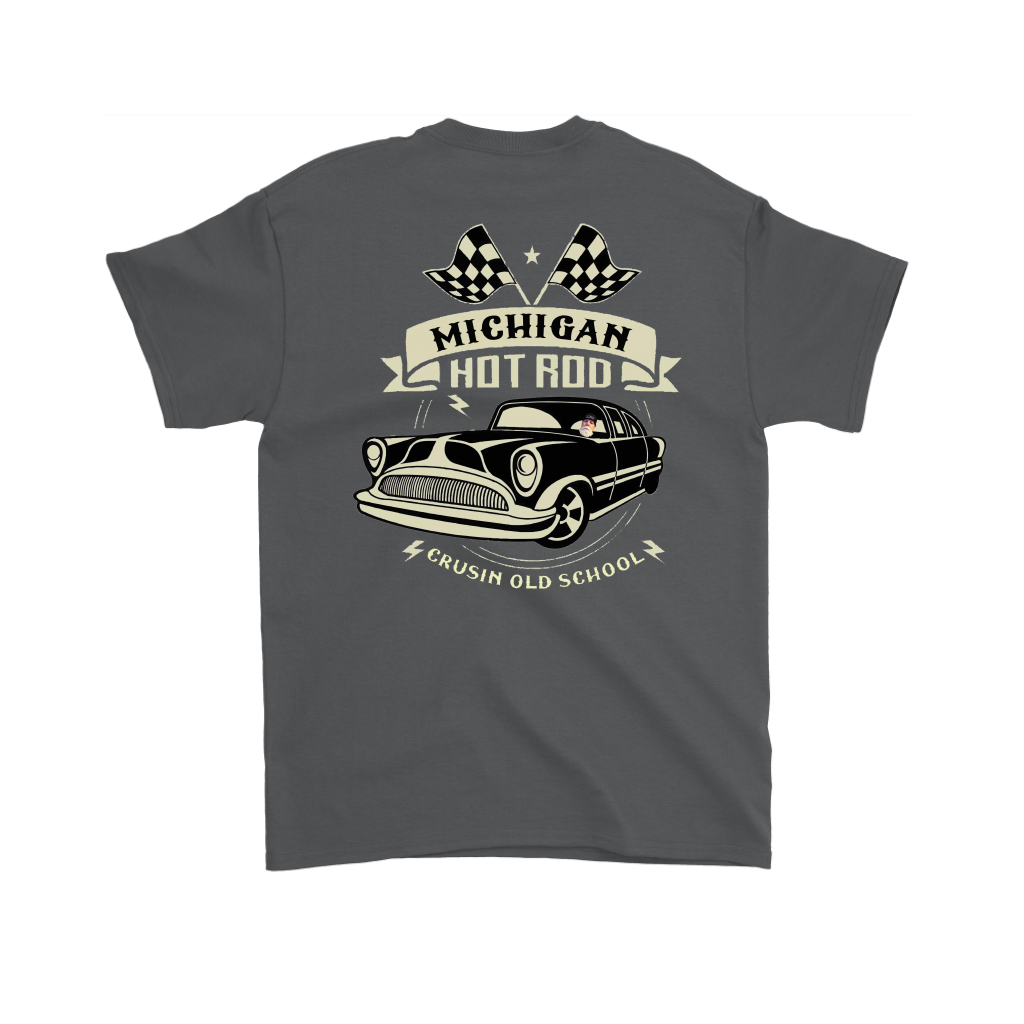 Michigan Hot Rod Crusin Old School T-Shirt