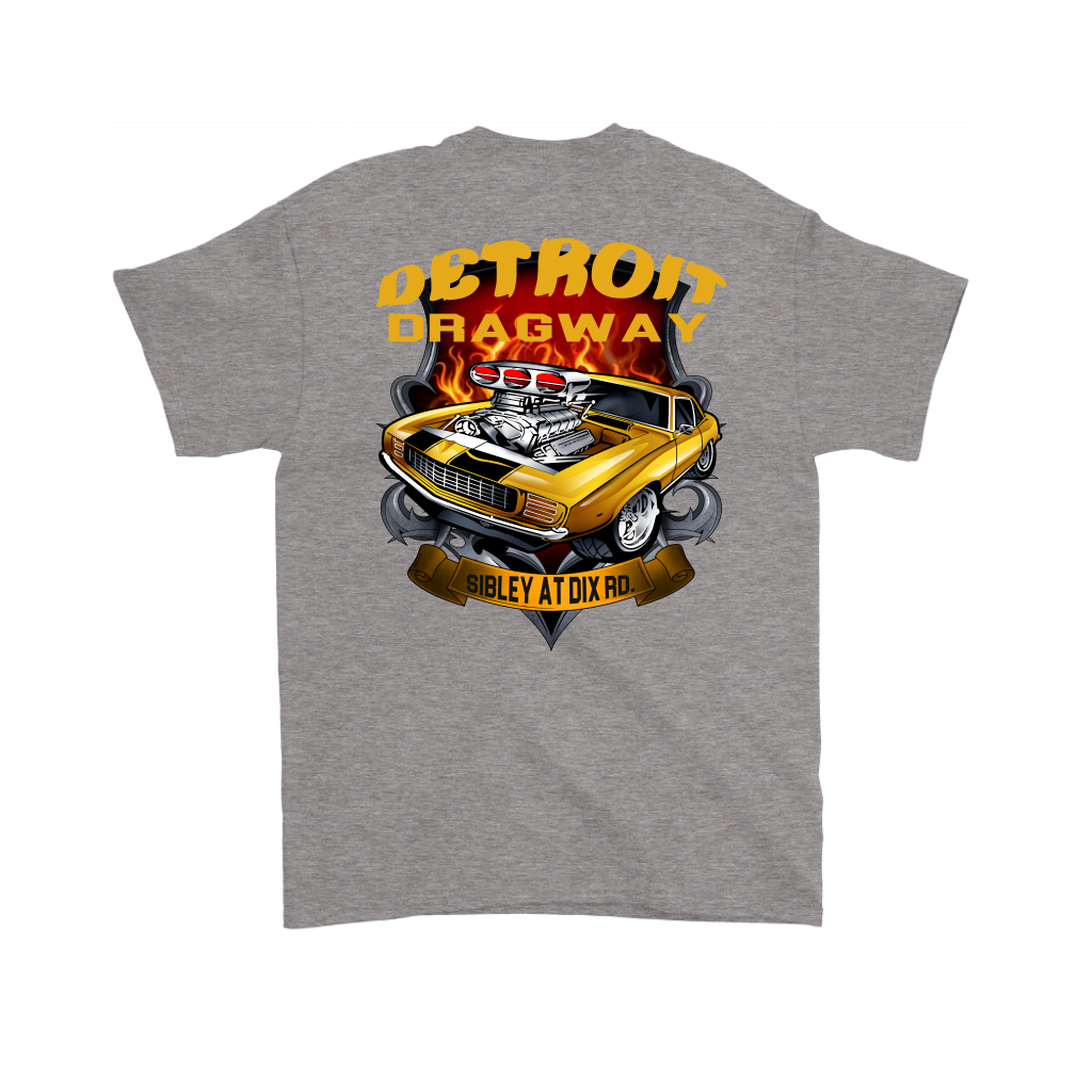 Detroit Dragway® Blower Car Short Sleeve T-Shirt