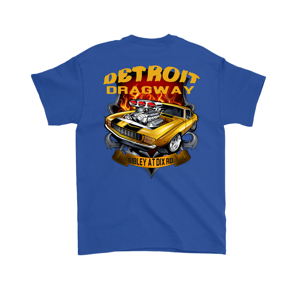Detroit Dragway® Blower Car Short Sleeve T-Shirt