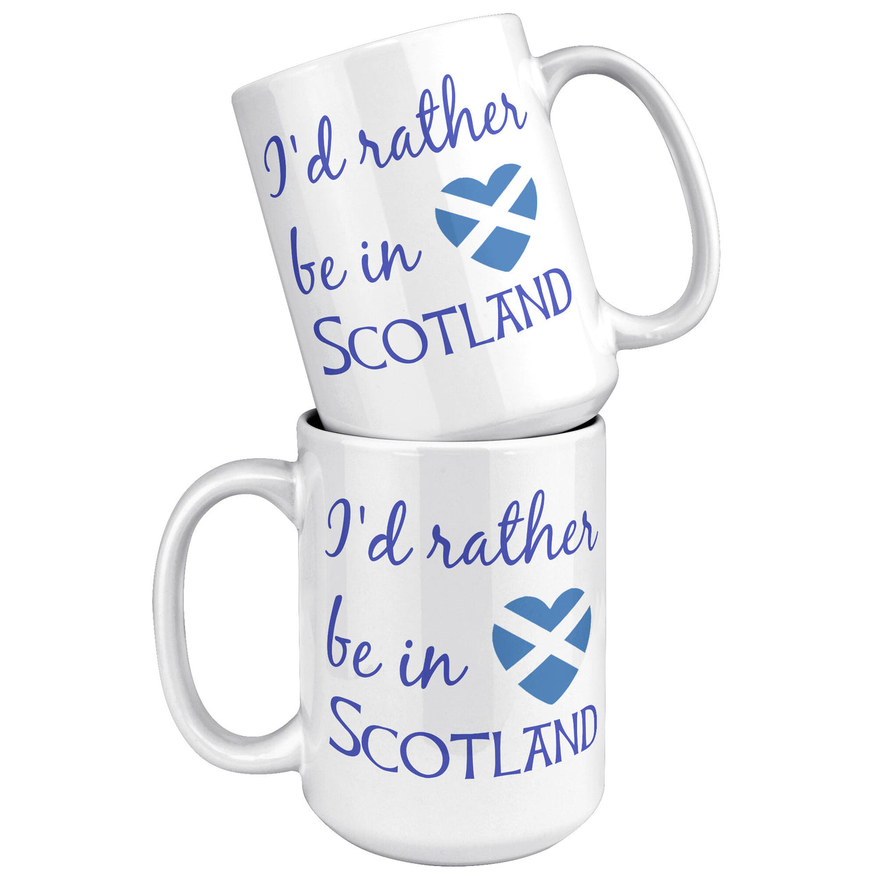 I'd Rather Be In Scotland Coffee Mug