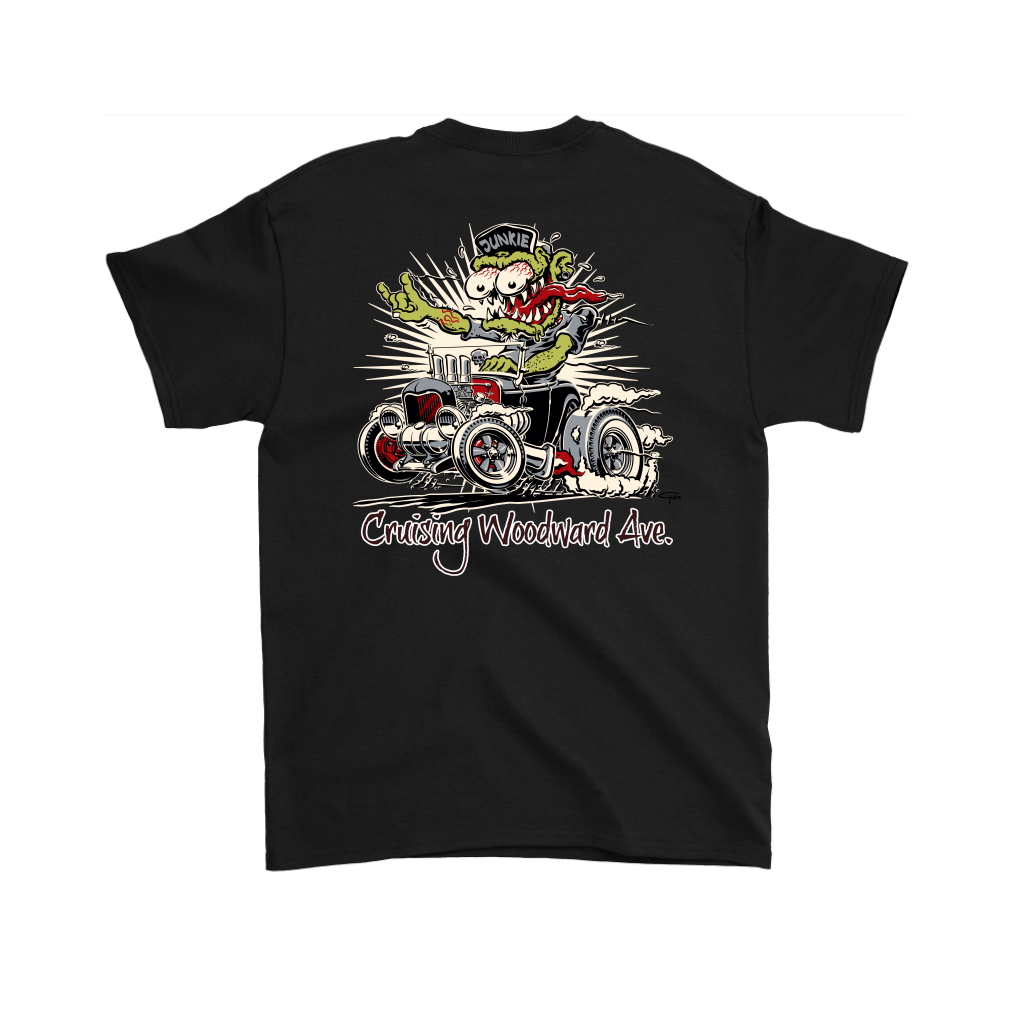 Cruisin Woodward Ave. Hot Rod T-Shirt