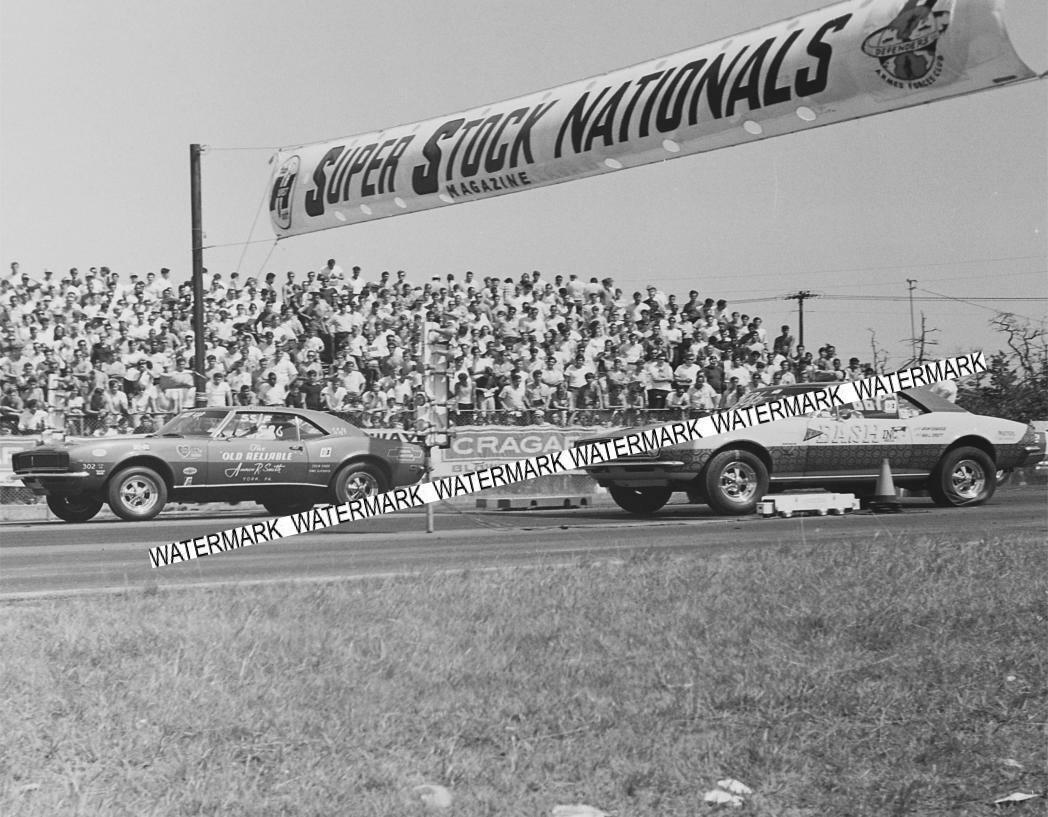 8 x 10" Photo of Old Reliable vs Bash At The Super Stock National from Negative