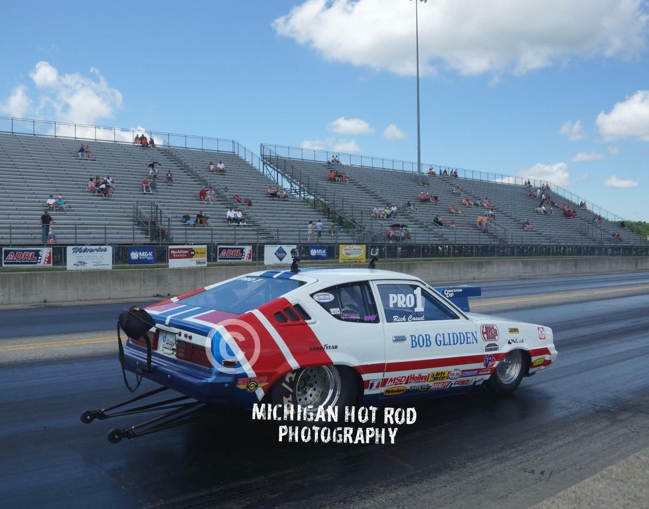 This is an 8 x 10" Color Photo of the  Bob Glidden Pro Stock Tribute Hot Rod