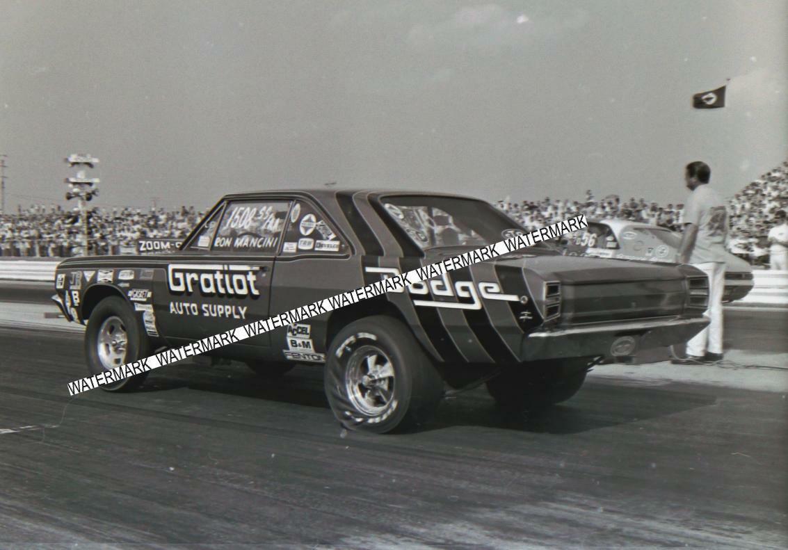 4 x 6" Glossy  Photo of The Gratiot Auto Supply Dodge At The 70 Nationals at Indy