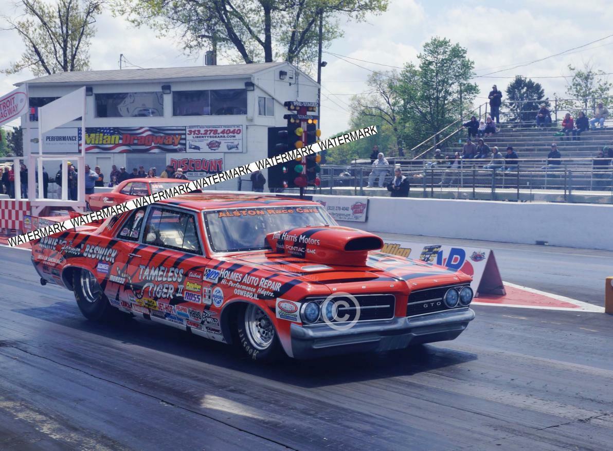 8 x 10" Color Photo of Arnie Beswick's "Timeless Tiger" Burnout