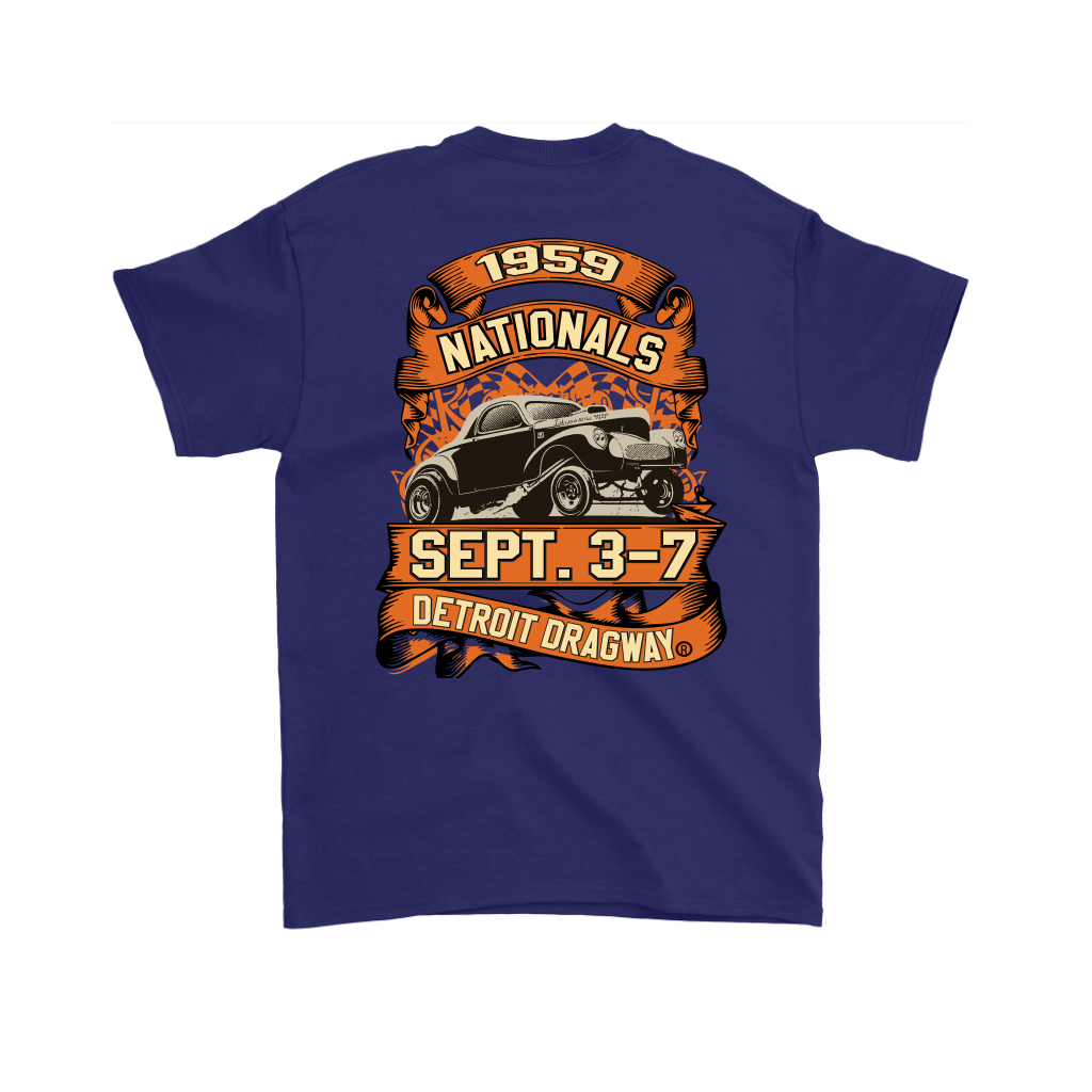 Detroit Dragway® 1959 Nationals Short Sleeve T-Shirt